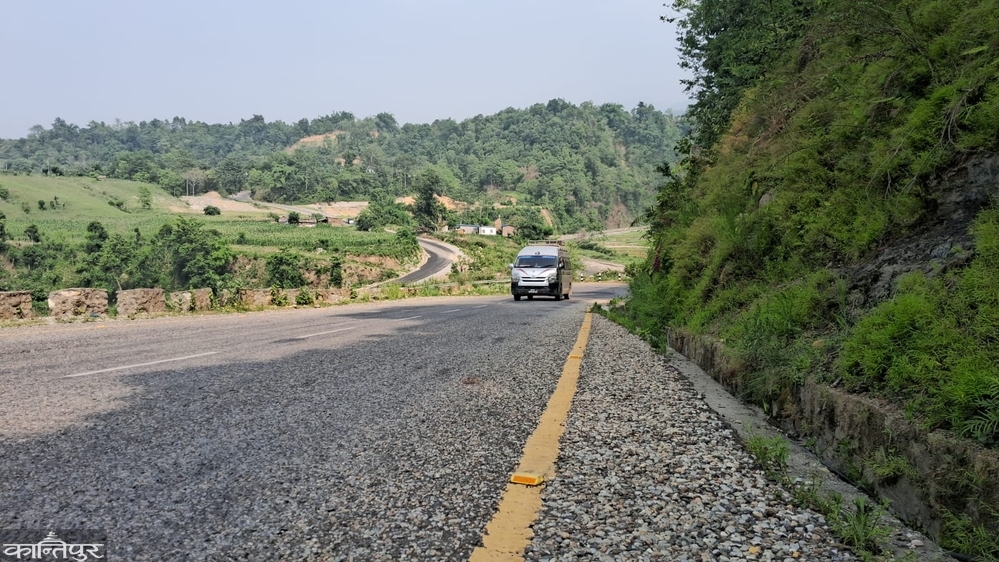 Kirtipur plastic road